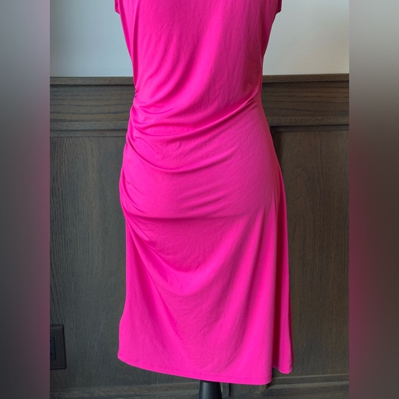 MICHAEL Michael Kors Pink Zipper Shoulder Dress size small medium - Picture 5 of 10